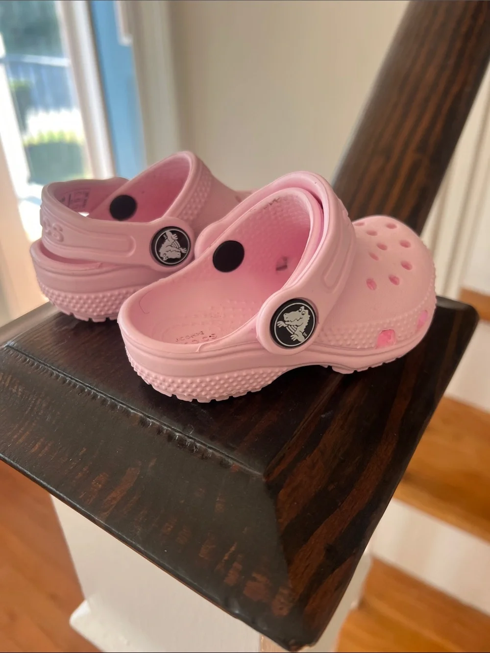 CROCS Kids Classic Clog in Light Pink